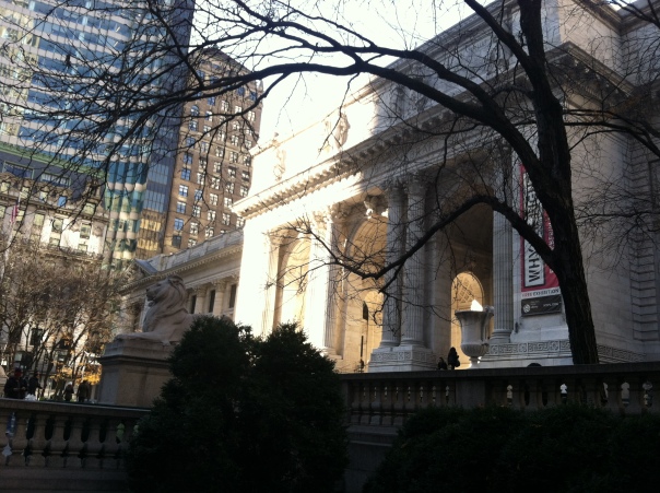 NYC Public Library.  That's my idea of heaven right there...